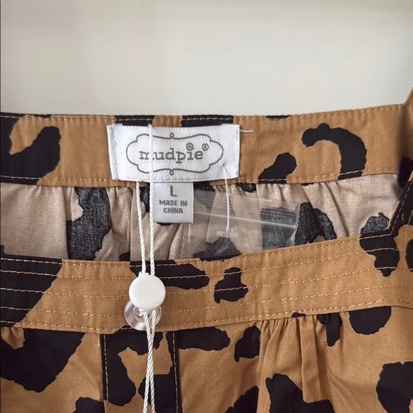 Mud Pie Tan and Brown Swing Mini Dress - Picture 2 of 4